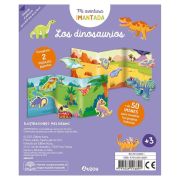 Libro aventura imantada dinosaurios niños