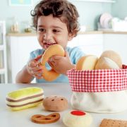 Cesta de Pan de Tela