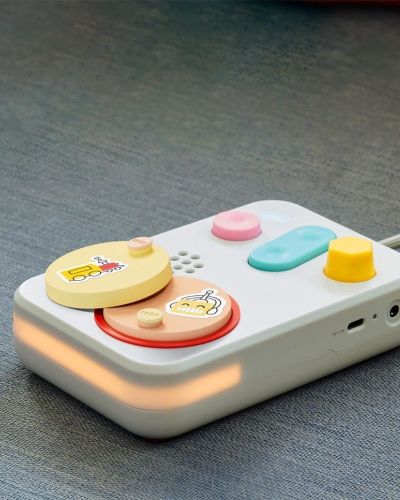 Discos Sonoros Faba•Me – Plátano y melocotón