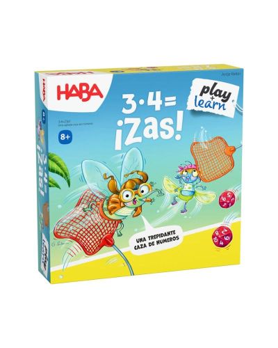 Juego de mesa 3×4= ¡Zas!