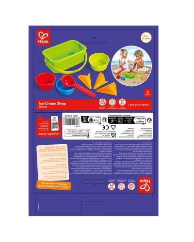 Moldes de Arena Tienda de Helados