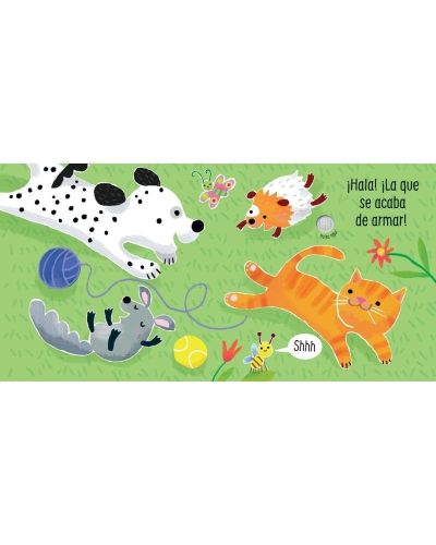 No hagas cosquillas al perrito