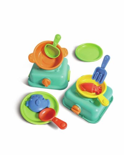 Set de Juego de Cocina Portátil Playa, Parque, Monte