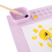 Tapete de silicona para manualidades violeta