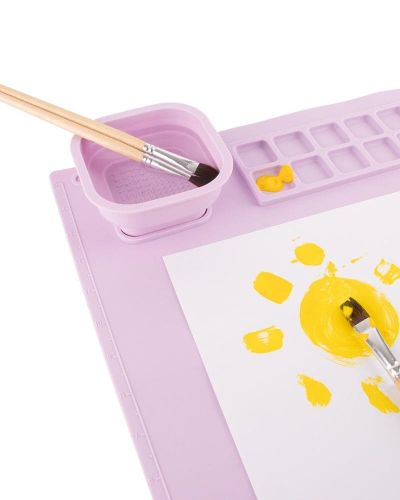 Tapete de silicona para manualidades violeta