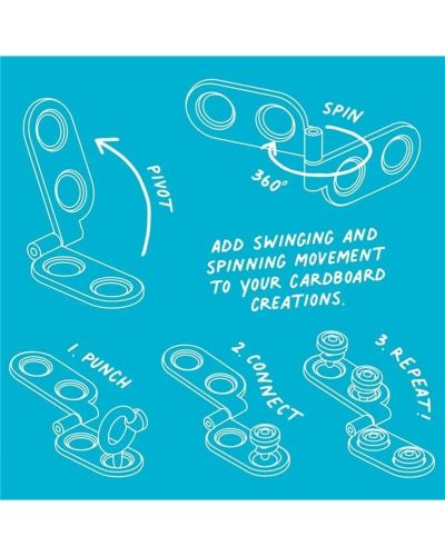 Makedo Spin-Hinge (Bisagra) 6pcs