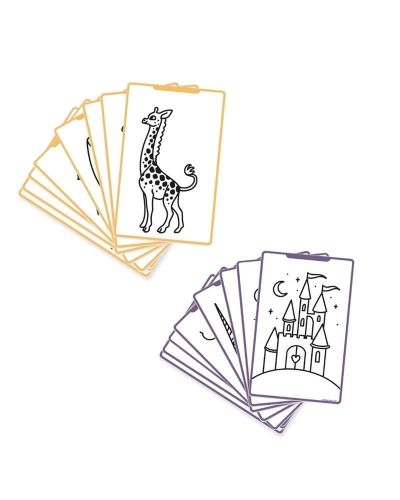 Set de 60 Láminas para Tableta de Dibujo Cuentos & Animales