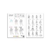 Tableta pizarra luminosa rosa