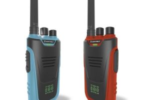 Walkie-Talkies azul y rojo