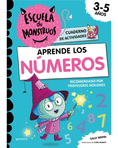 Escuela de Monstruos Aprende los números