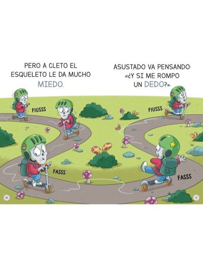 Escuela de Monstruos 21 Esquelético pero frenético