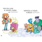 Escuela de Monstruos 5 Pasteles voladores de colores