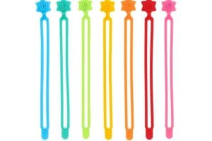 Set de 7 bandas para wrap multicolor