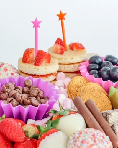 Set de 7 brochetas multicolor