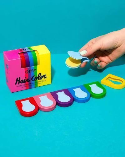 Tizas para el pelo por unidad (varios colores)