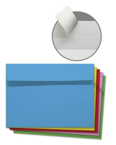 Sobre autoadhesivo. Colores surtidos