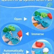 Globos de agua reutilizables animales