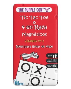 Juego To Go Tic Tac Toe y 4 en Raya