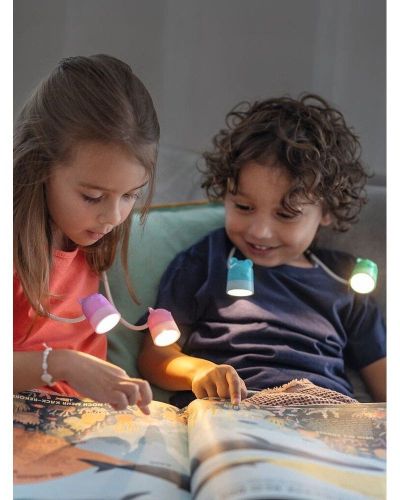 Lámpara de lectura flexible