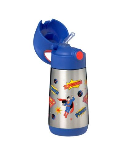 Botella térmica con pajita 350ml Superman