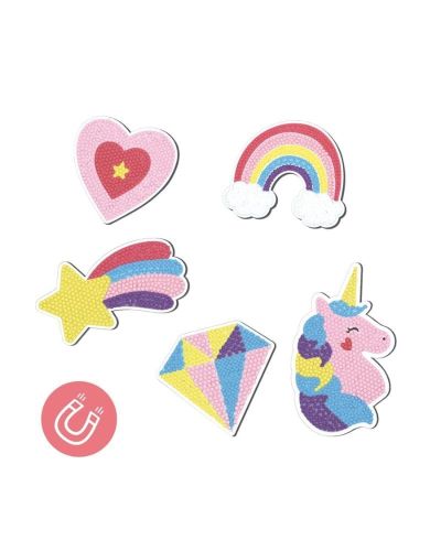 Juego craft kit diamond magnet kit unicorns