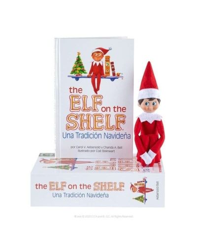 The Elf on the Shelf Cuento y Muñeco Articulado Elfo Niño